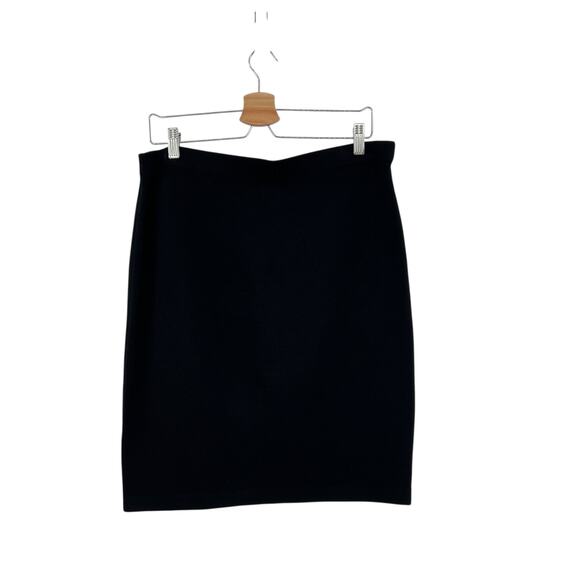 St. John Basics Skirt Santana Knit Pencil Pull-On Black Size US 10 - Picture 5 of 9